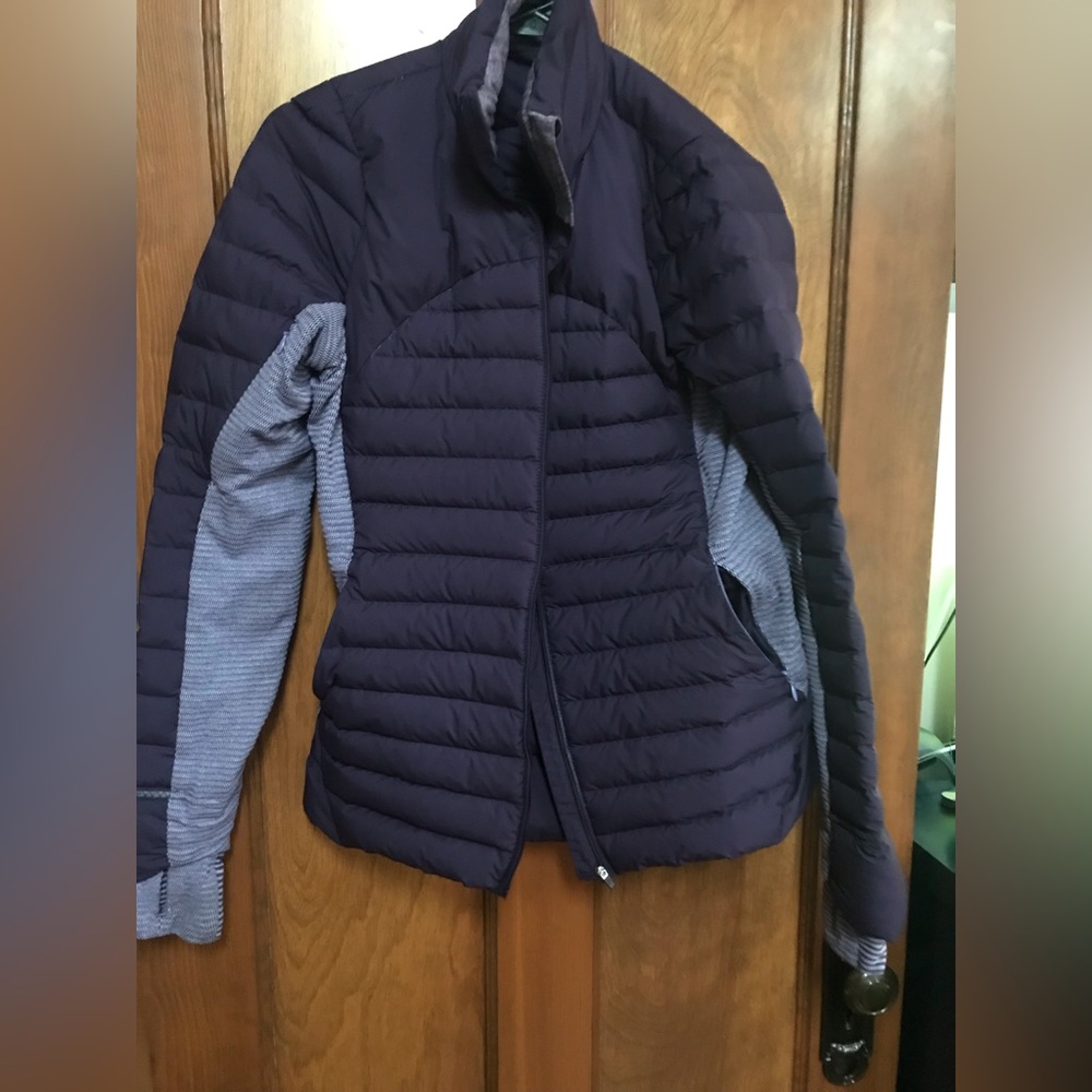 Lululemon down light jacket purple 8